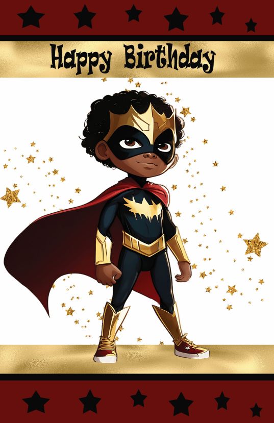 1405 Little Super Hero B (3 Pack)