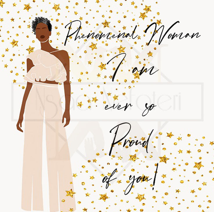 1029 Phenomenal Woman (3 Pack)