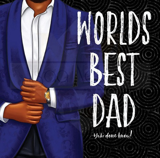 1042 Worlds Best Dad (3 Pack)
