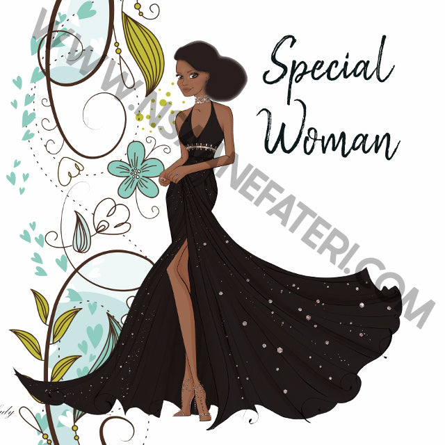 831 Lady in Black (3 Pack)