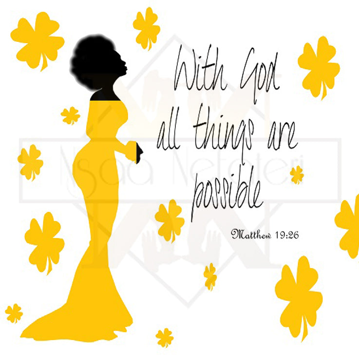Religious Silhouette Cards