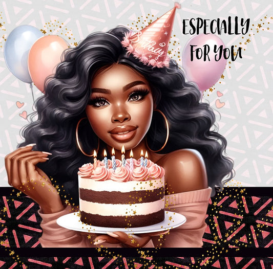 1206 Pink Mudcloth