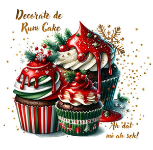 1243 Decorate de Rum Cake (3 Pack)