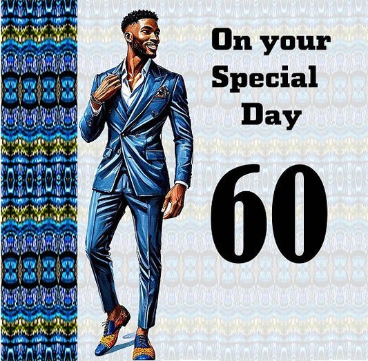 1298 His 60th 2 (3 Pack)