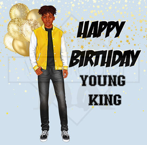 1037 Young King Yellow (3 Pack)