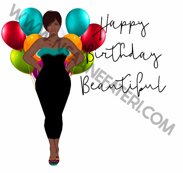 800 Natasha with Balloons (3 Pack)