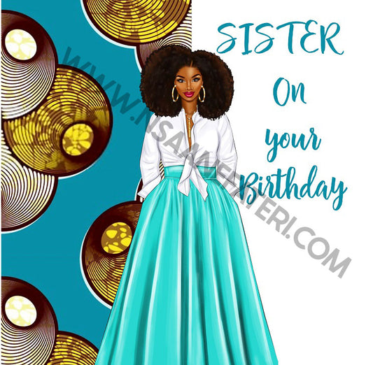 852 Blue Beauty Sister (3 Pack)