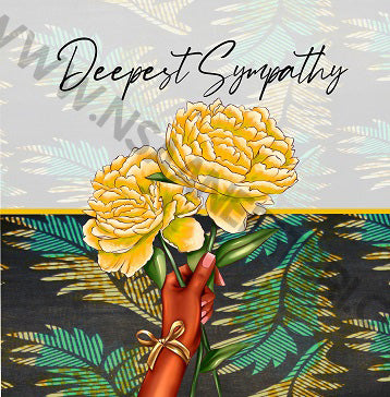 924 Deepest Sympathy Yellow Flower (3 Pack)